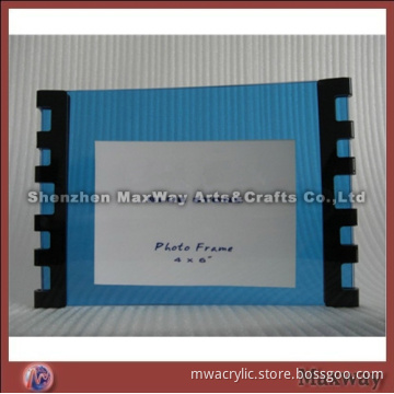 Elegant Ingenious Blue Freestanding Acrylic/Perspex Prints/Picture/Photo/Card Holder/Frame/Stand